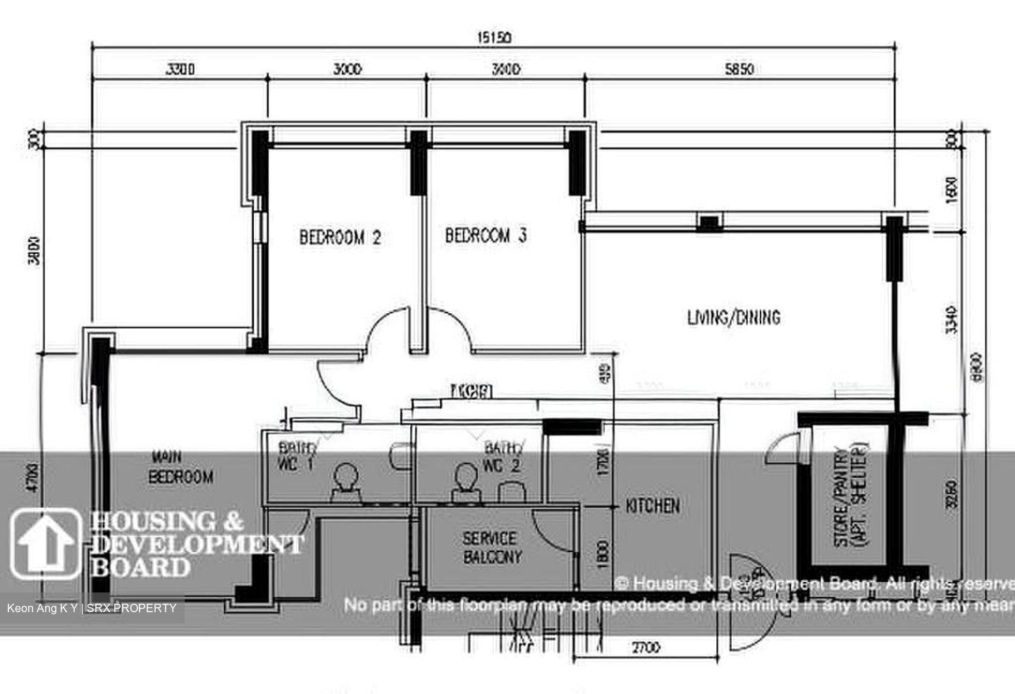 Blk 699C Hougang Street 52 (Hougang), HDB 4 Rooms #586270151